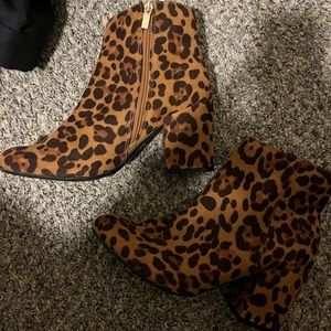 Cheetah Booties